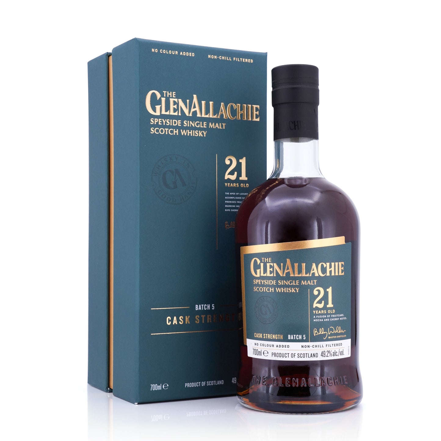 Glenallachie 21 Years Old Cask Strength Batch 5 49.2% 700ml