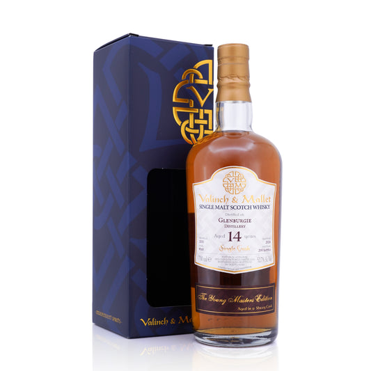 Glenburgie 14 Years Old 2010/2024 2nd Fill Oloroso The Young Masters Edition Valinch & Mallet 52.7% 700ml