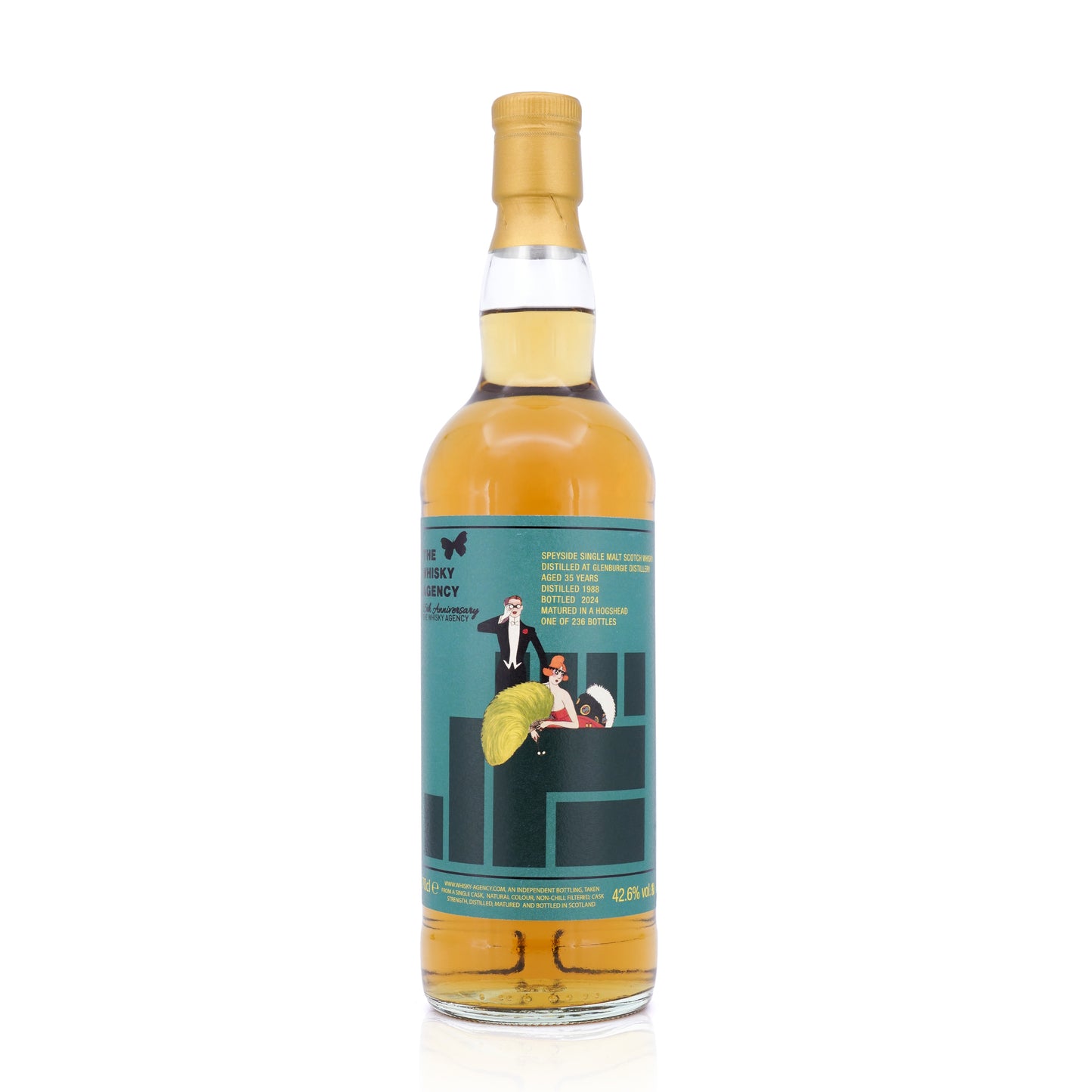 Glenburgie 35 Years Old 1988/2024 Hogshead The Whisky Agency (TWA) 42.6% 700ml