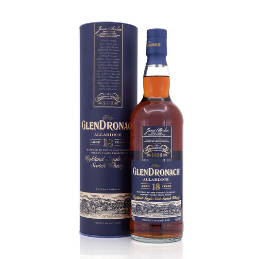 Glendronach 18 Years Old Allardice Highland Single Malt Scotch Whisky 2023 46% 700ml