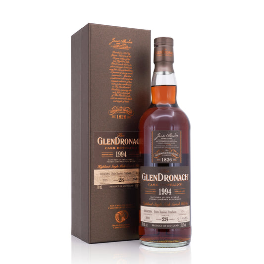 Glendronach 28 Years Old 1994/2023 PX Sherry Puncheon #474 51.8% 700ml