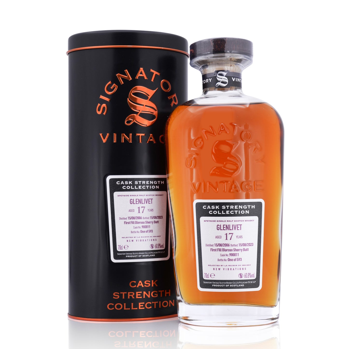 Glenlivet 17 Years Old 2006/2023 Oloroso New Vibrations SV 60.8% 700ml