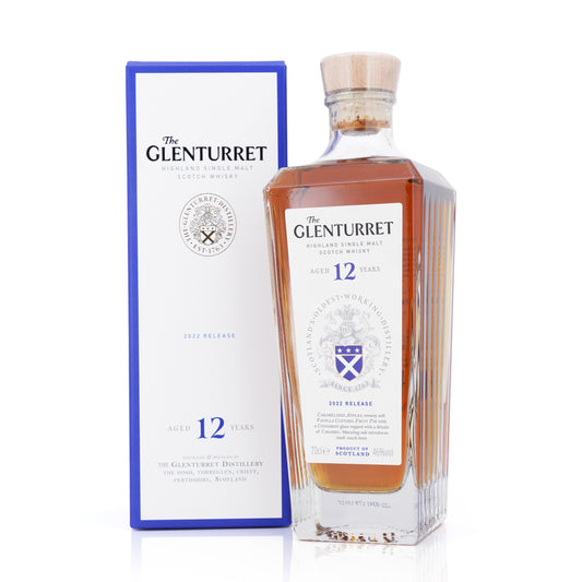 Glenturret 12 Years Old Highland Single Malt Scotch Whisky 2022 Release 46% 700ml