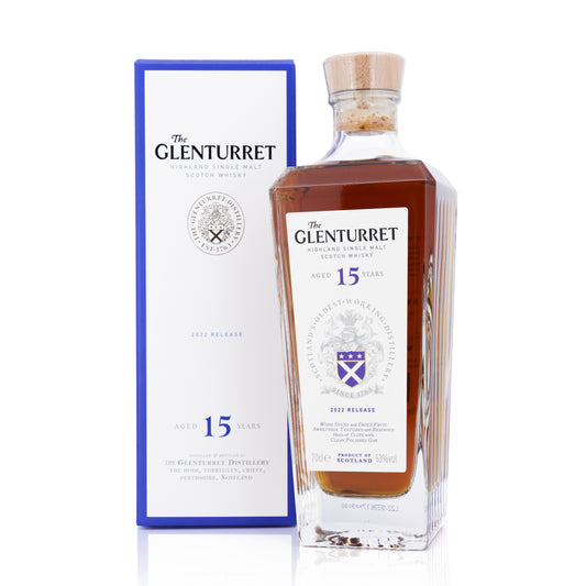 Glenturret 15 Years Old Highland Single Malt Scotch Whisky 2022 Release 53% 700ml