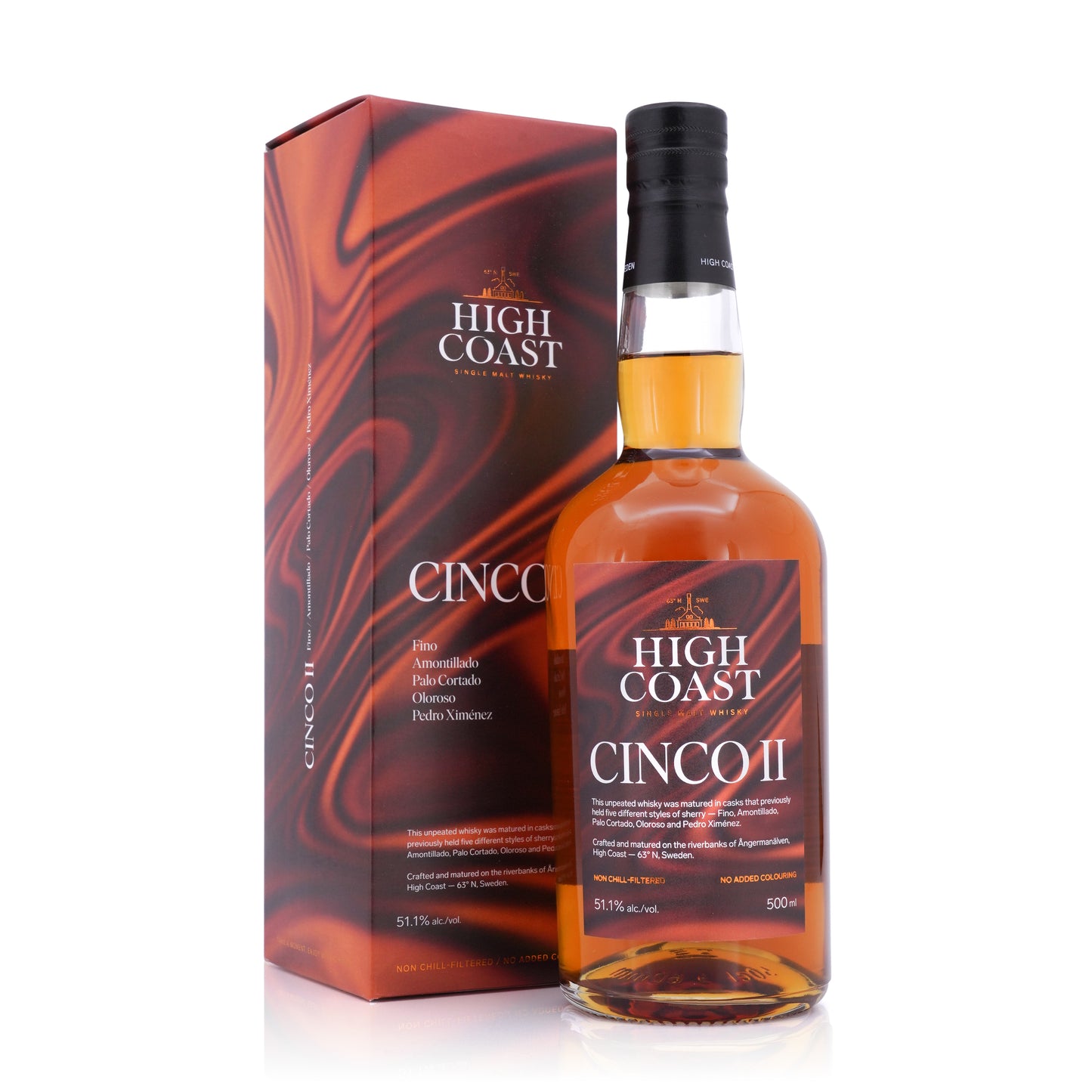 High Coast Cinco II Sherry Casks 2014/2023 51.1% 500ml