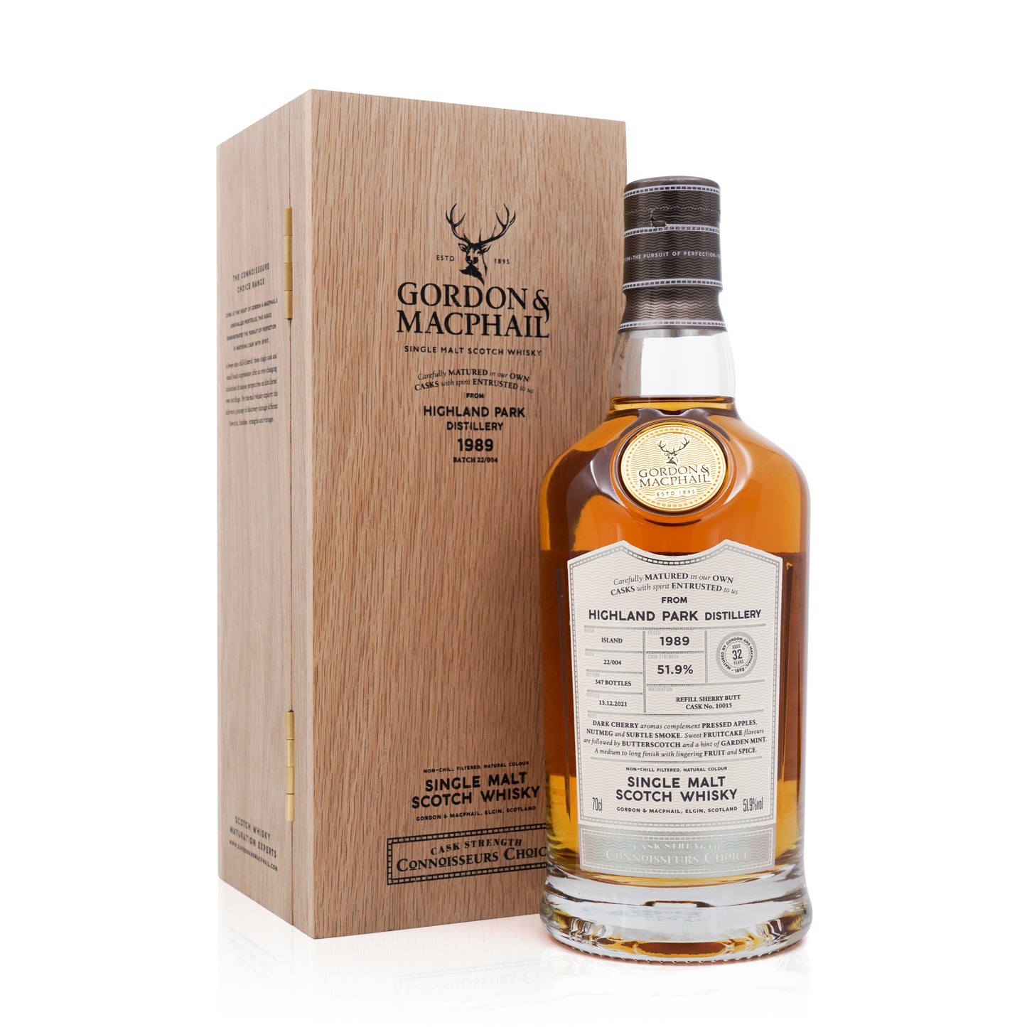 Highland Park 32 Years Old Gordon & MacPhail Connoisseurs Choice 1989 51.9% 700ml