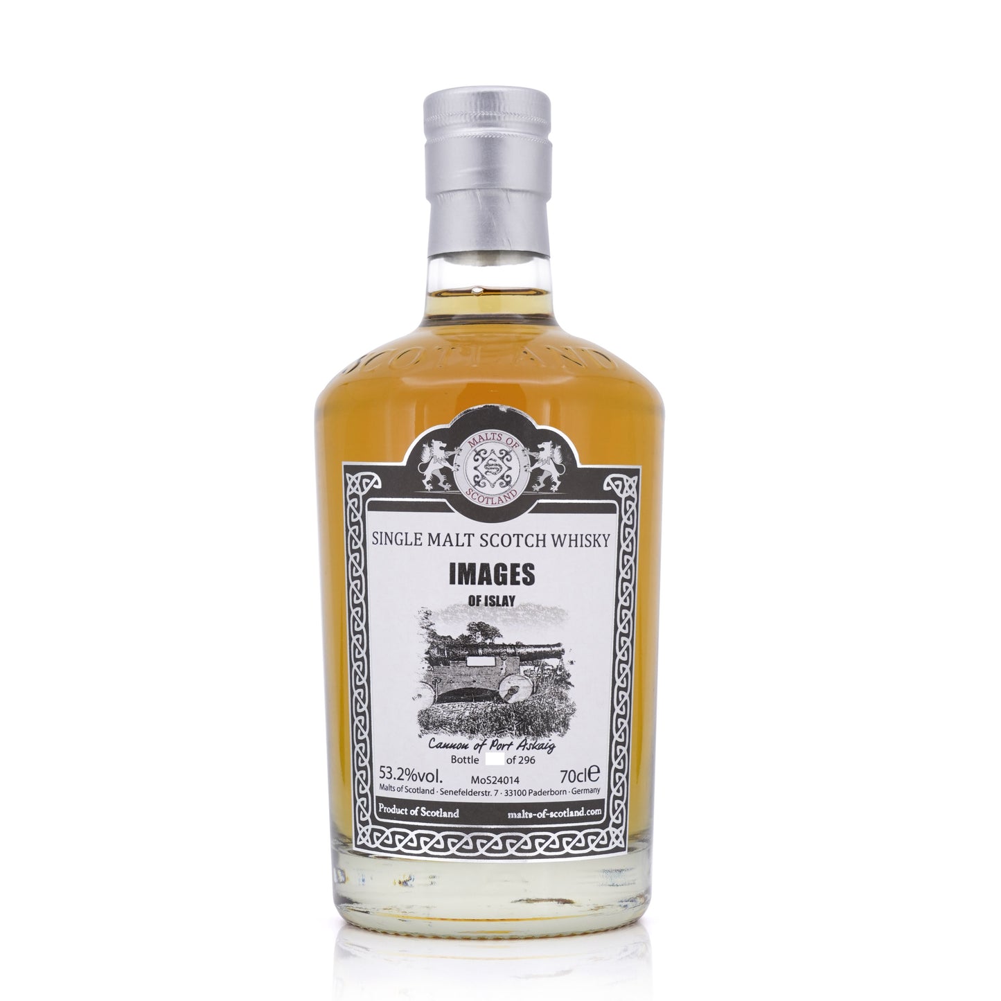 Images of Islay "Cannon of Port Askaig" Malts of Scotland 53.2% 700ml