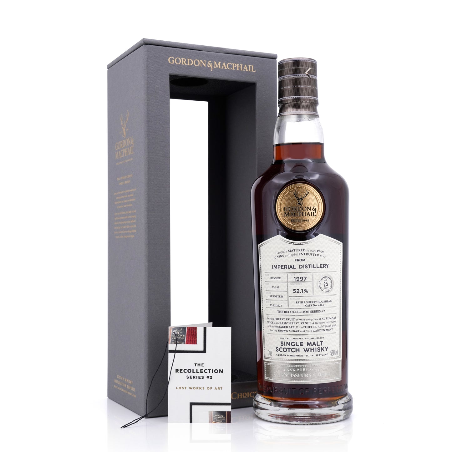 Imperial 25 Years Old 1997/2023 Sherry Cask #4961 Gordon & MacPhail Cask Strength 52.1% 700ml