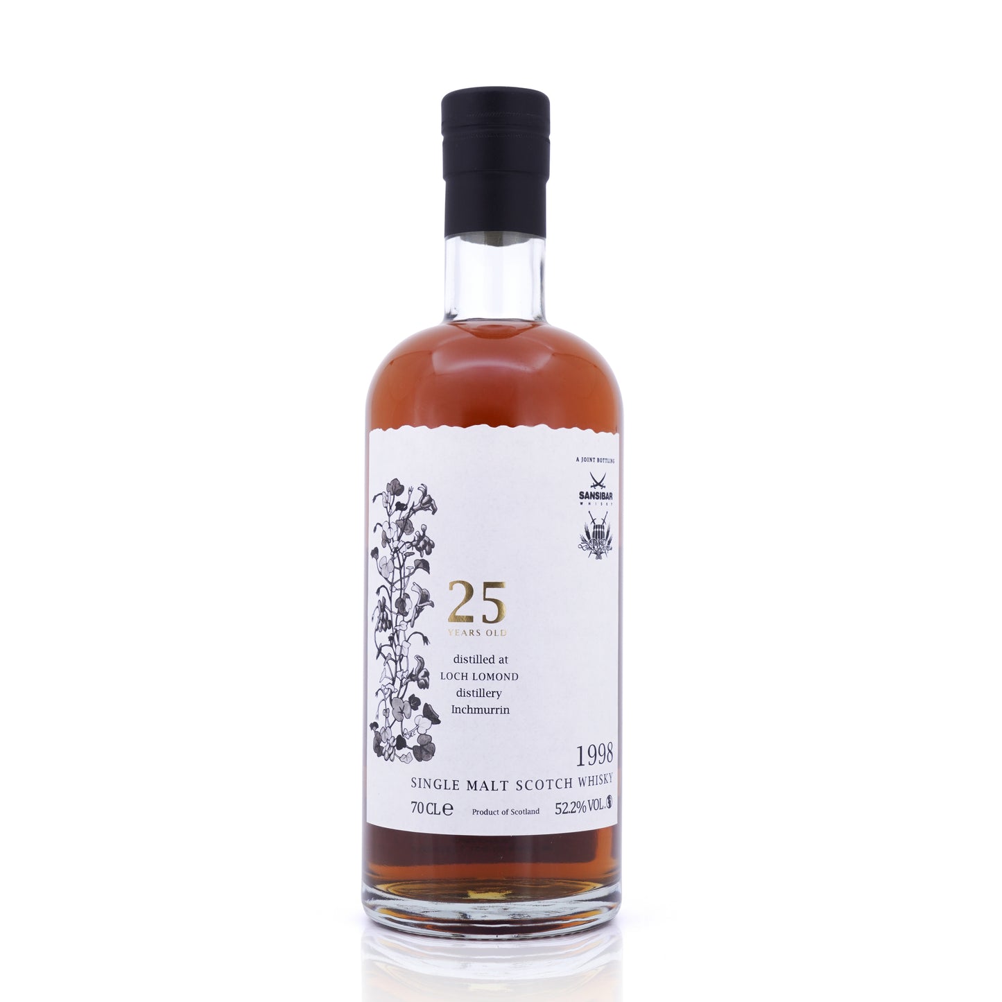 Inchmurrin 25 Years Old 1998/2023 Oloroso Sherry Cask White Label 52.2% 700ml