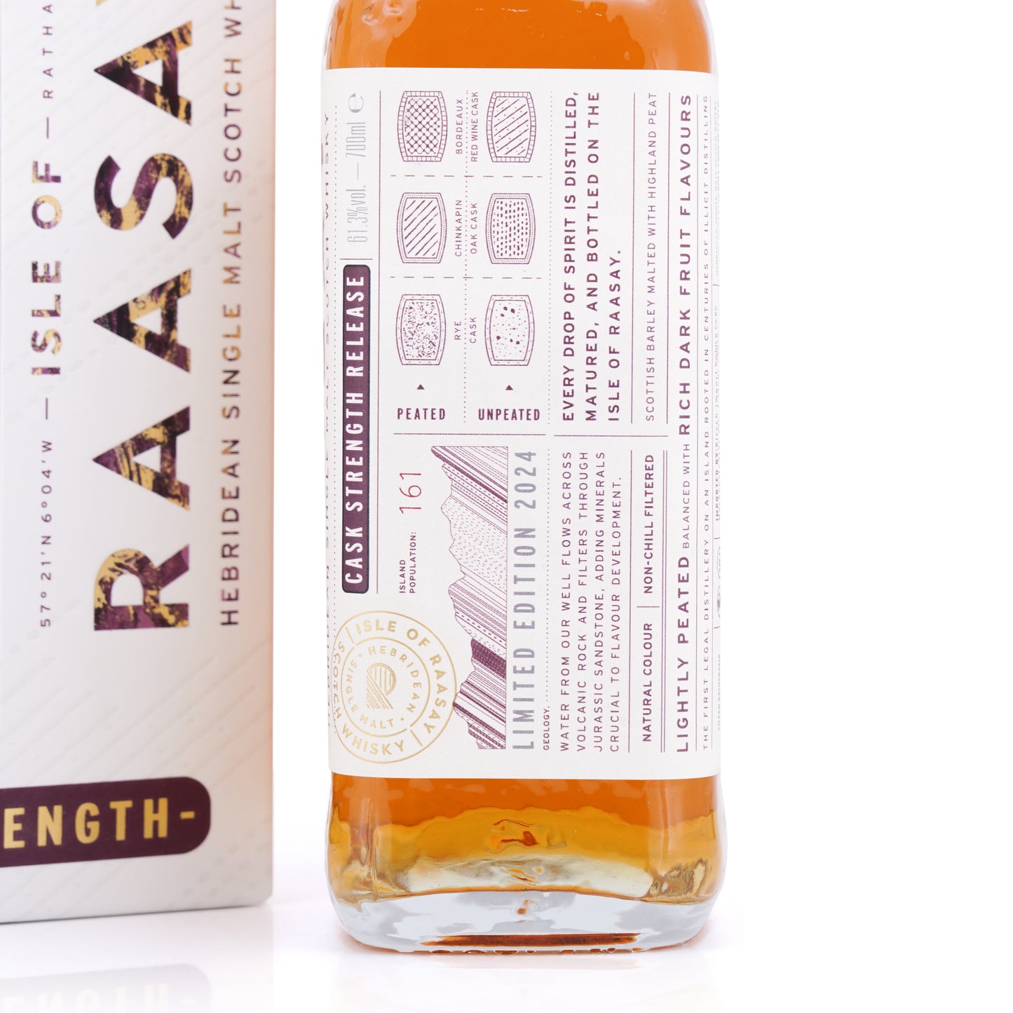 Isle of Raasay Cask Strength Release 2024 61.3% 700ml