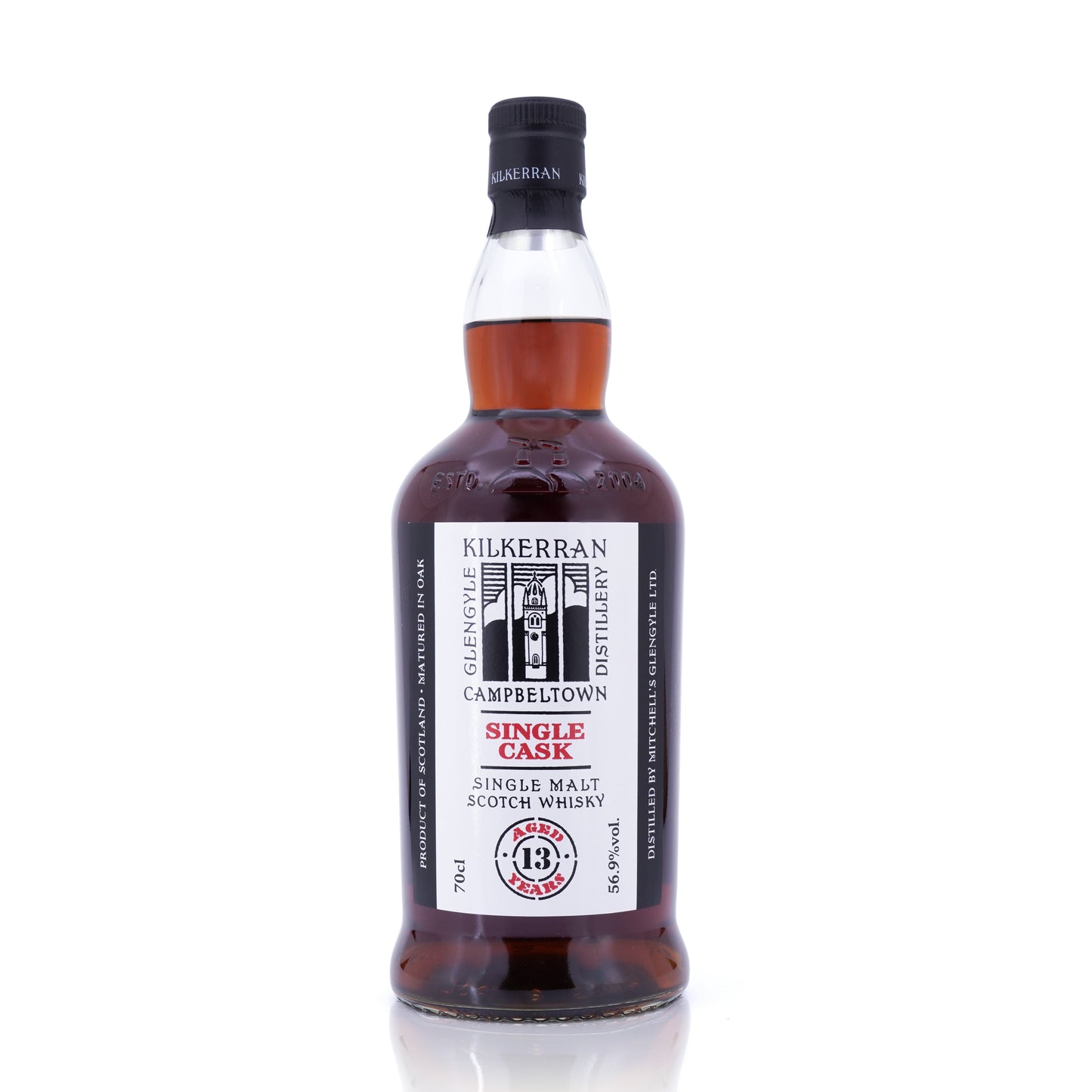 Kilkerran 13 Years Old 2010/2024 1st Fill Sherry Single Cask 56.9% 700ml