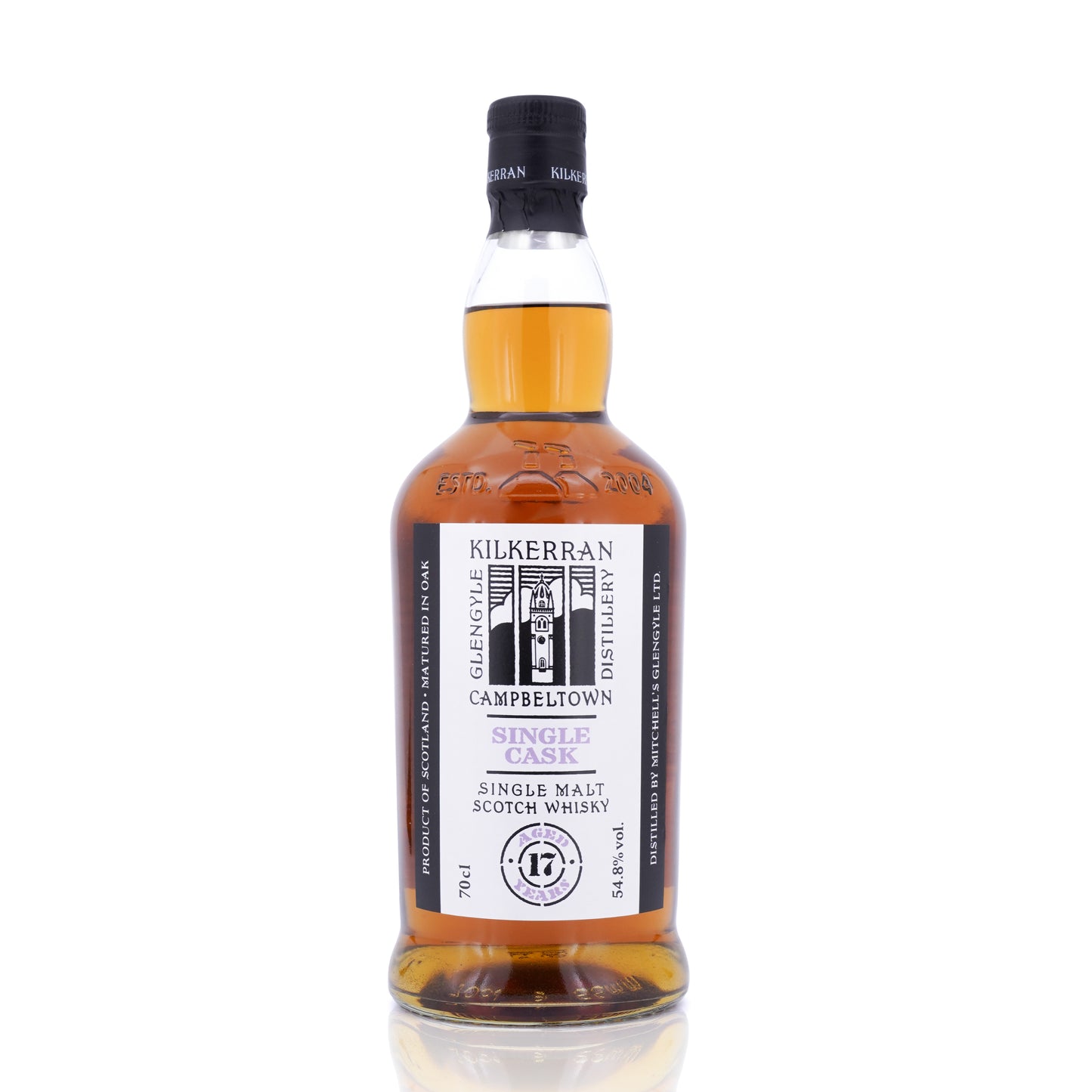 Kilkerran 17 Year Old 2007/024 Single Cask 2024 20th Anniversary 54.8% 700ml