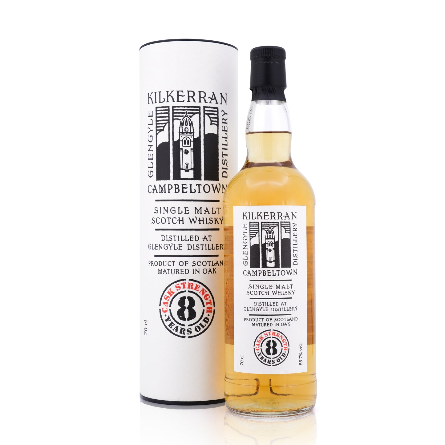 Kilkerran 8 Years Old 2017 Cask Strength Batch 2 55.7% 700ml(WF91)