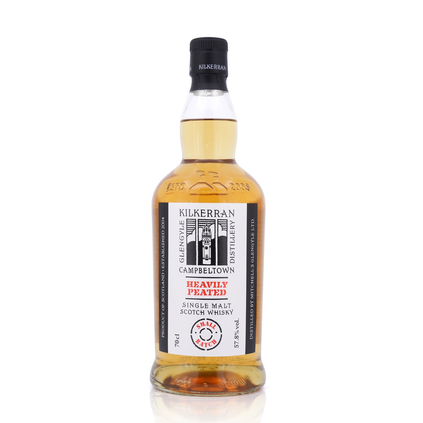 Kilkerran Heavily Peated Batch 10 Single Malt Scotch Whisky 57.8% 700ml