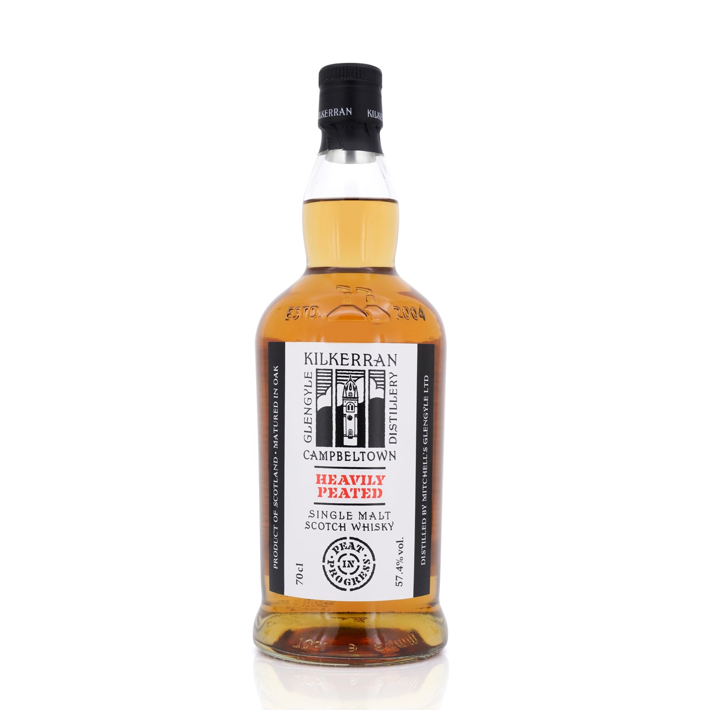 Kilkerran Heavily Peated Batch 6 Campbeltown Single Malt Scotch Whisky 57.4% 700ml