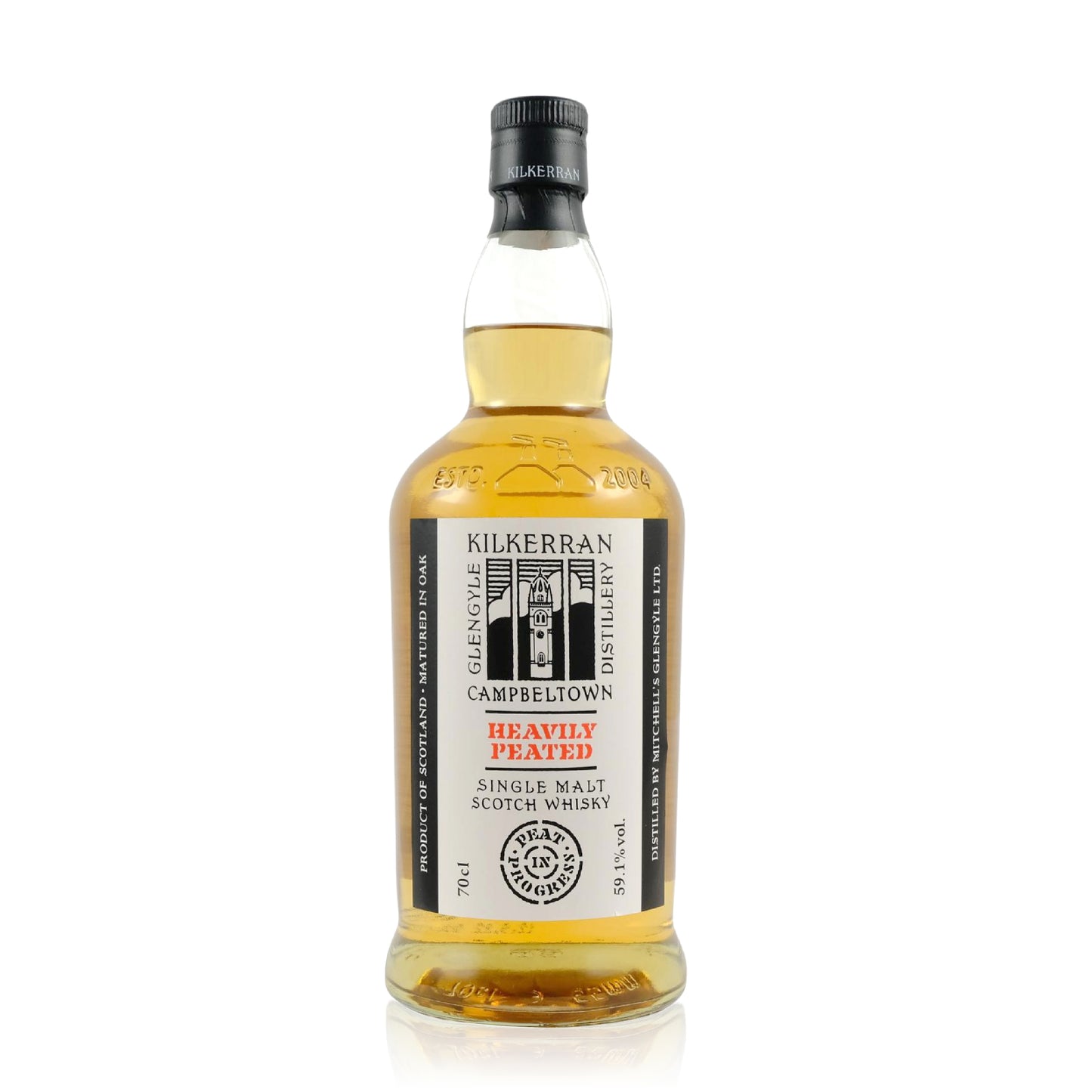 Kilkerran Heavily Peated Batch 7 Campbeltown Single Malt Scotch Whisky 59.1% 700ml