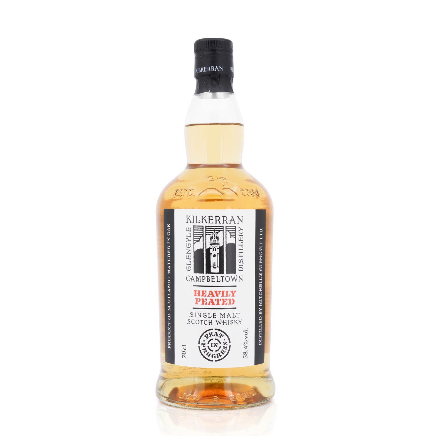 Kilkerran Heavily Peated Batch 8 Campbeltown Single Malt Scotch Whisky 58.4% 700ml