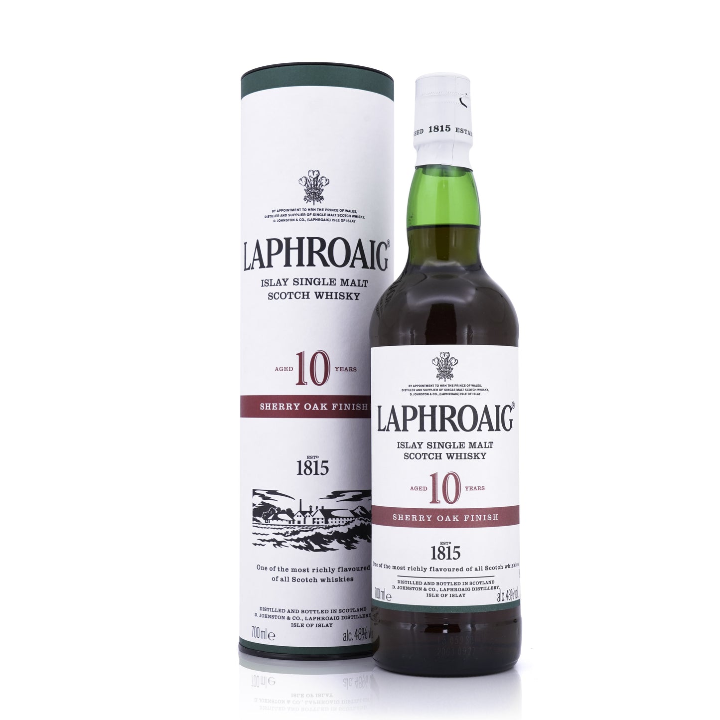 Laphroaig 10 Years Old Sherry Oak Finish Single Malt Scotch Whisky 48% 700ml