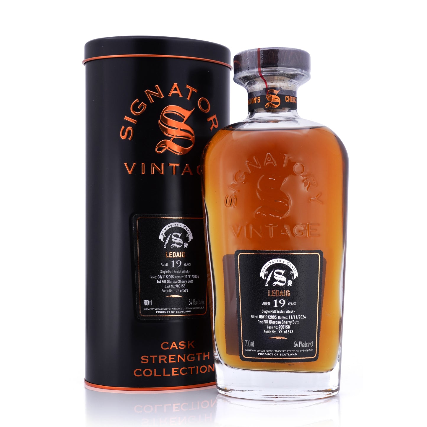 Ledaig 19 Years Old 2005/2024 Signatory Symington’s Choice #900158 54.1% 700ml