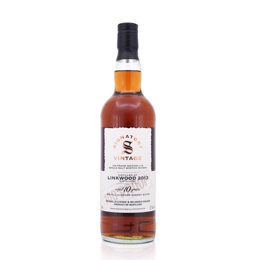 Linkwood 10 Years Old 2013/2024 Signatory Vintage 100 Proof #19 57.1% 700ml