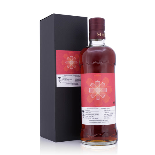 Mars 4 Years Old 2020/2024 Tsunuki Aging #T1880 Spanish Virgin Oak Foundations 60.3% 700ml (WF89)