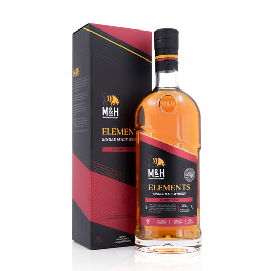 M&H Elements Sherry Cask Single Malt Israel Whisky 46% 700ml