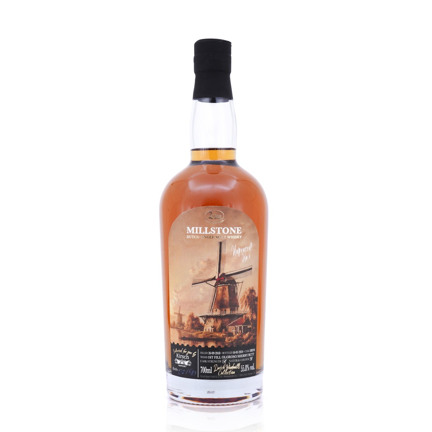 Millstone 6 Years Old 2018/2024 Oloroso Sherry Cask Dutch Windmills Collection No.1 #18B244 55.8% 700ml