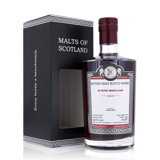 Mystic Highland 17 Years Old 2005/2022 Sherry Cask Malts of Scotland 52.6% 700ml