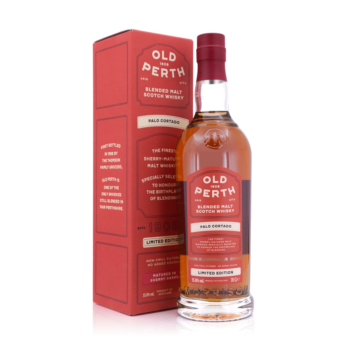 Old Perth Palo Cortado Limited Edition Blended Malt Scotch Whisky 55.8% 700ml