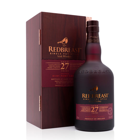 Redbreast 27 Years Old Batch 2 Ruby Port Casks Single Pot Still Irish Whiskey 53.5% 700ml