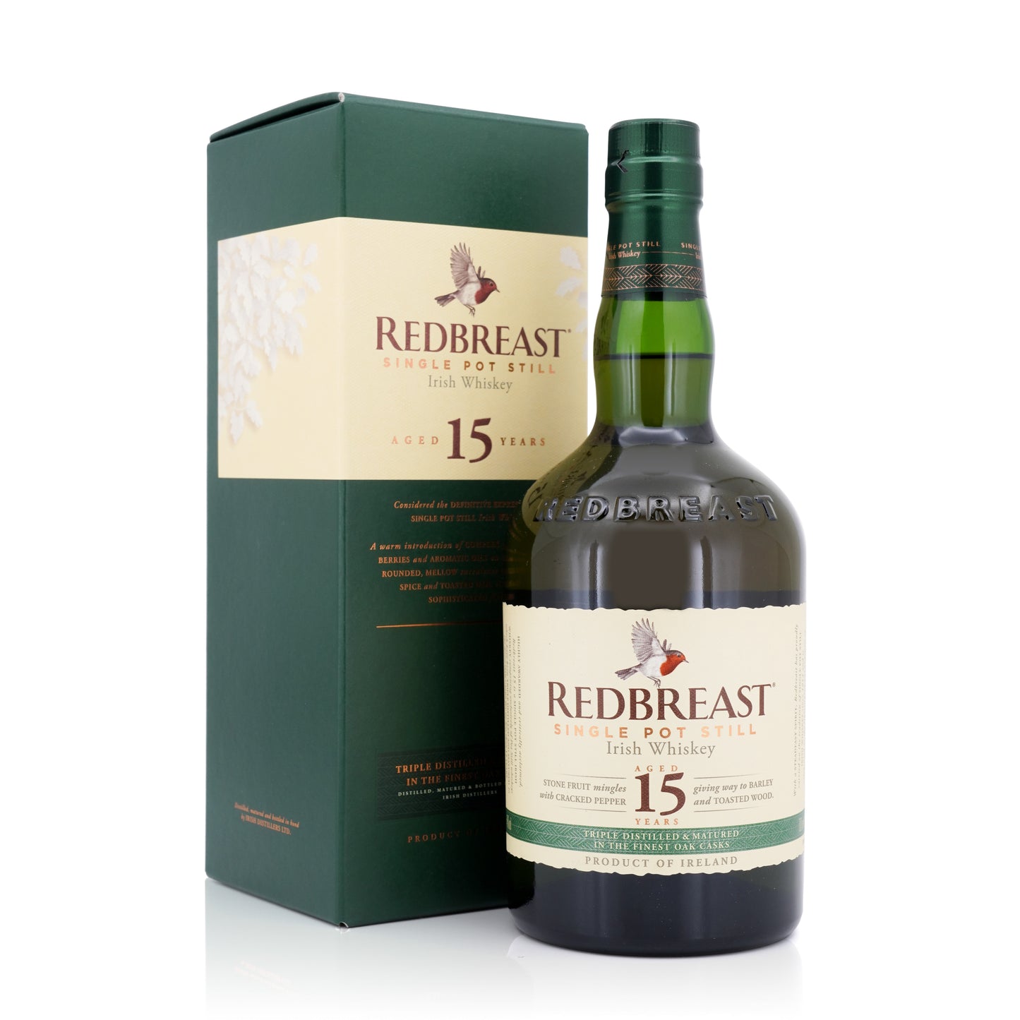 Redbreast 15 Years Old Single Pot Still Irish Whiskey 46% 700ml