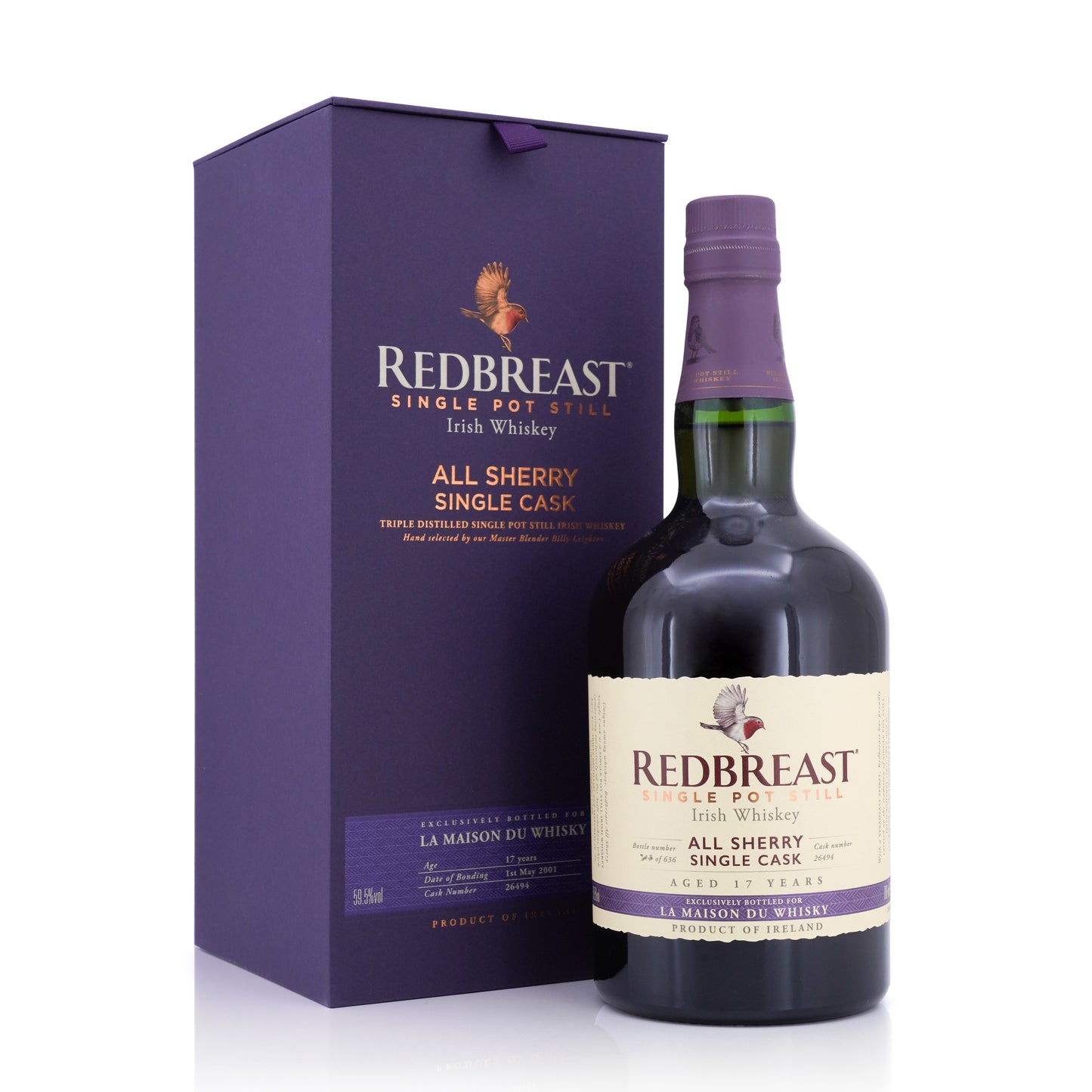 Redbreast 17 Years Old 2001 All Sherry Single Cask #26494 LMDW 59.5% 700ml