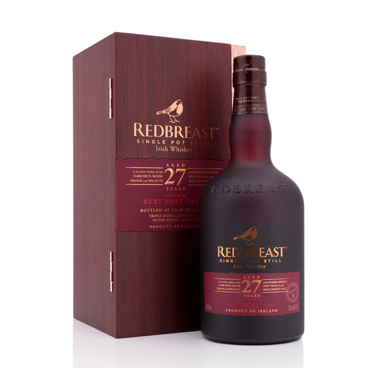 Redbreast 27 Years Old Batch 4 Ruby Port Casks Single Pot Still Irish Whiskey 53.6% 700ml