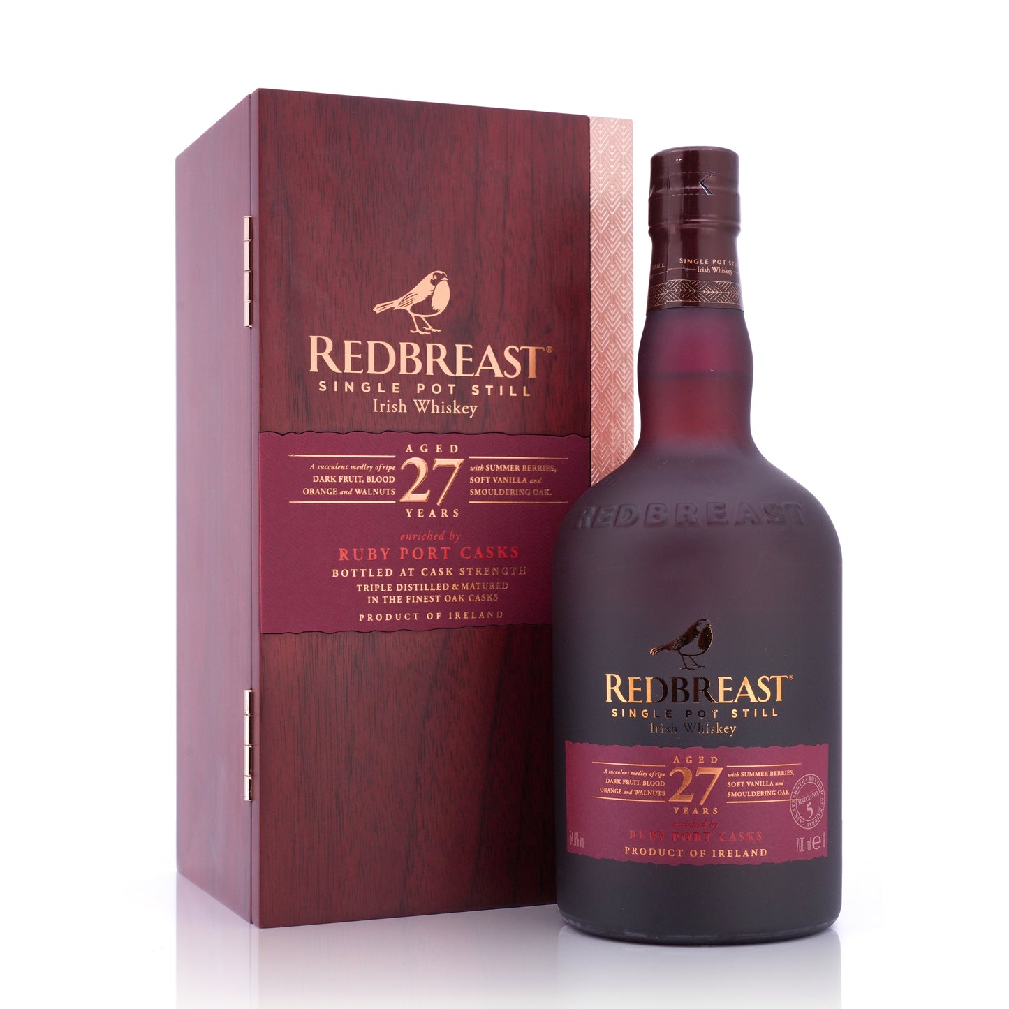 Redbreast 27 Years Old Single Pot Still Port Pipe batch 5(WF90)