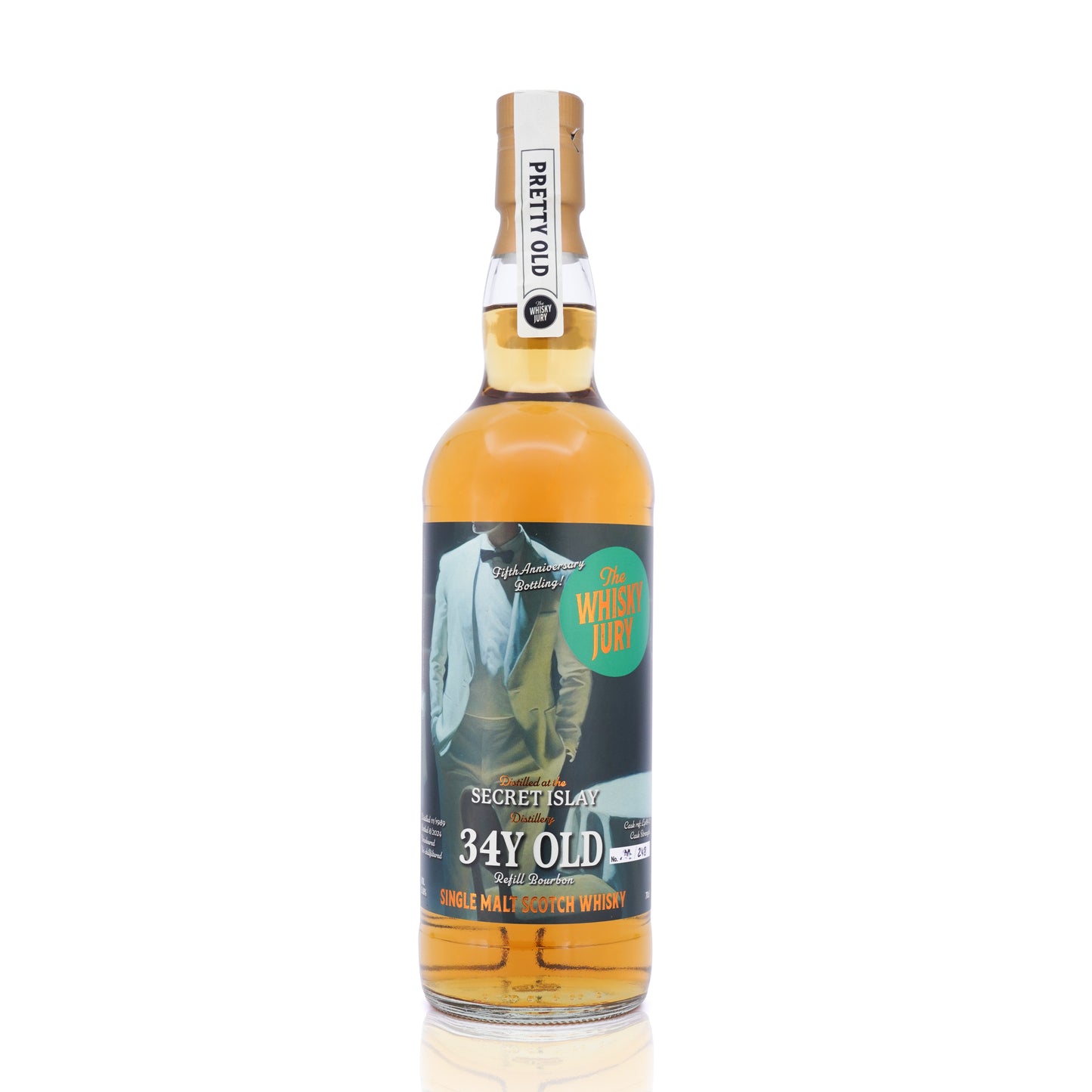 Secret Islay 34 Years Old 1989/2024 The Whisky Jury 5th Anniversary 51.8% 700ml(WN92)