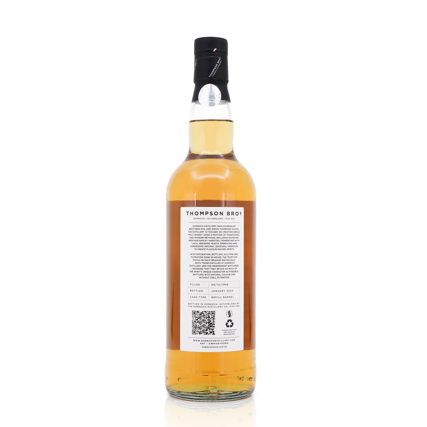 Speyside Malt 24 Years Old 1998/2023 Thompson Bros 53.2% 700ml