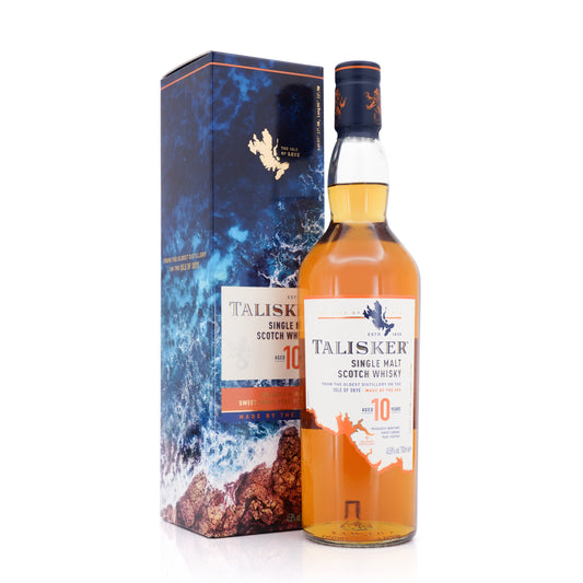 Talisker 10 Years Old Single Malt Scotch Whisky 45.8% 700ml