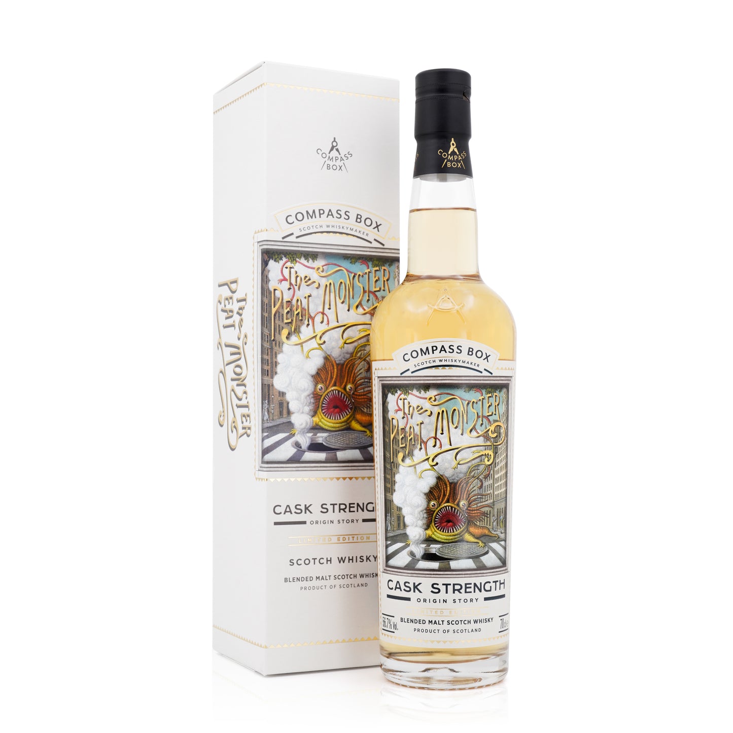 The Peat Monster Cask Strength Compass Box 56.7% 700ml