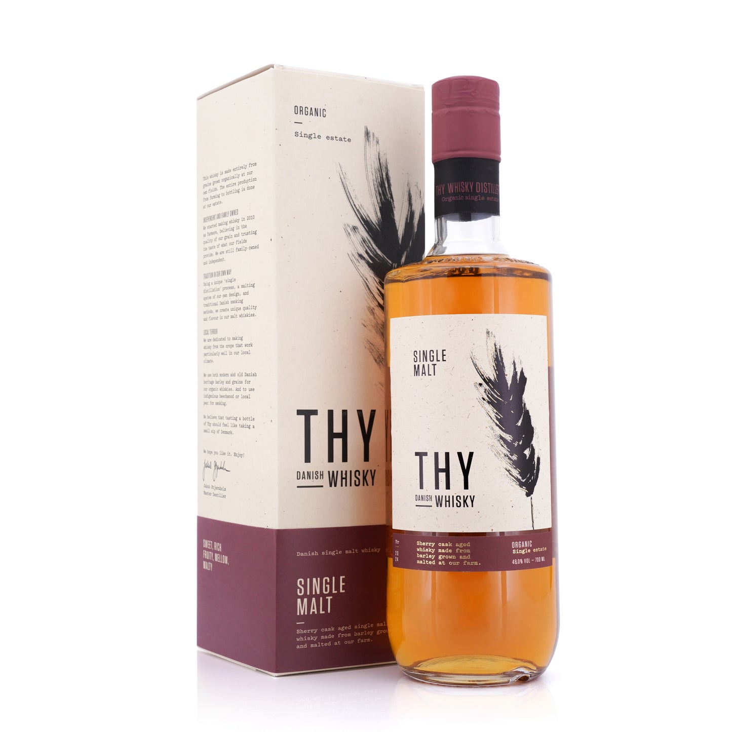 Thy Distillery Single Malt Danish Whisky 48% 700ml