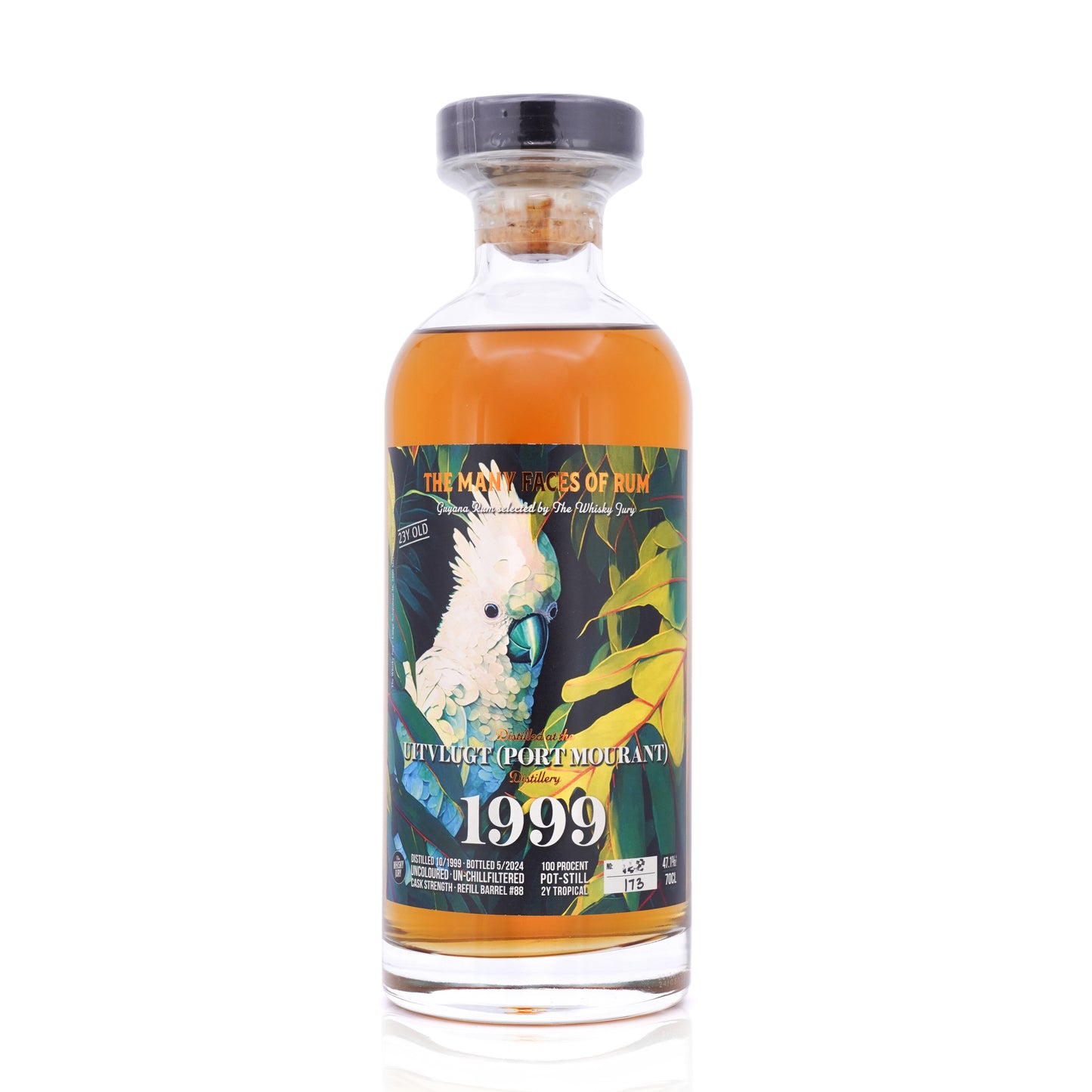 Uitvlugt (Port Mourant) Rum 23 Years Old 1999/2024 The Whisky Jury 47.1% 700ml