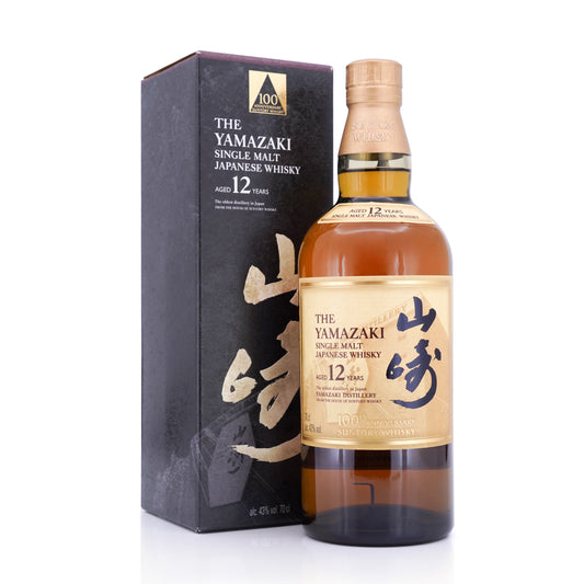 Yamazaki 12 years old 100th Anniversary Edition 43% 700ml