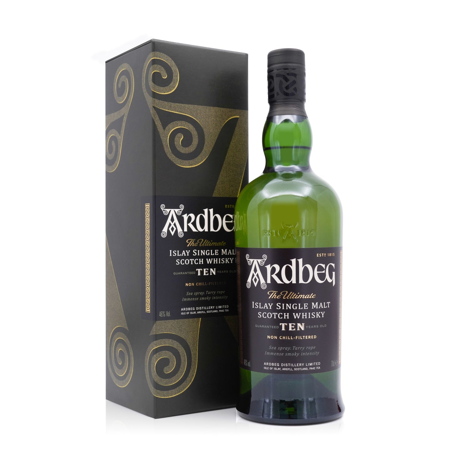 Ardbeg 10 Years Old Islay Single Malt Scotch Whisky 46% 700ml