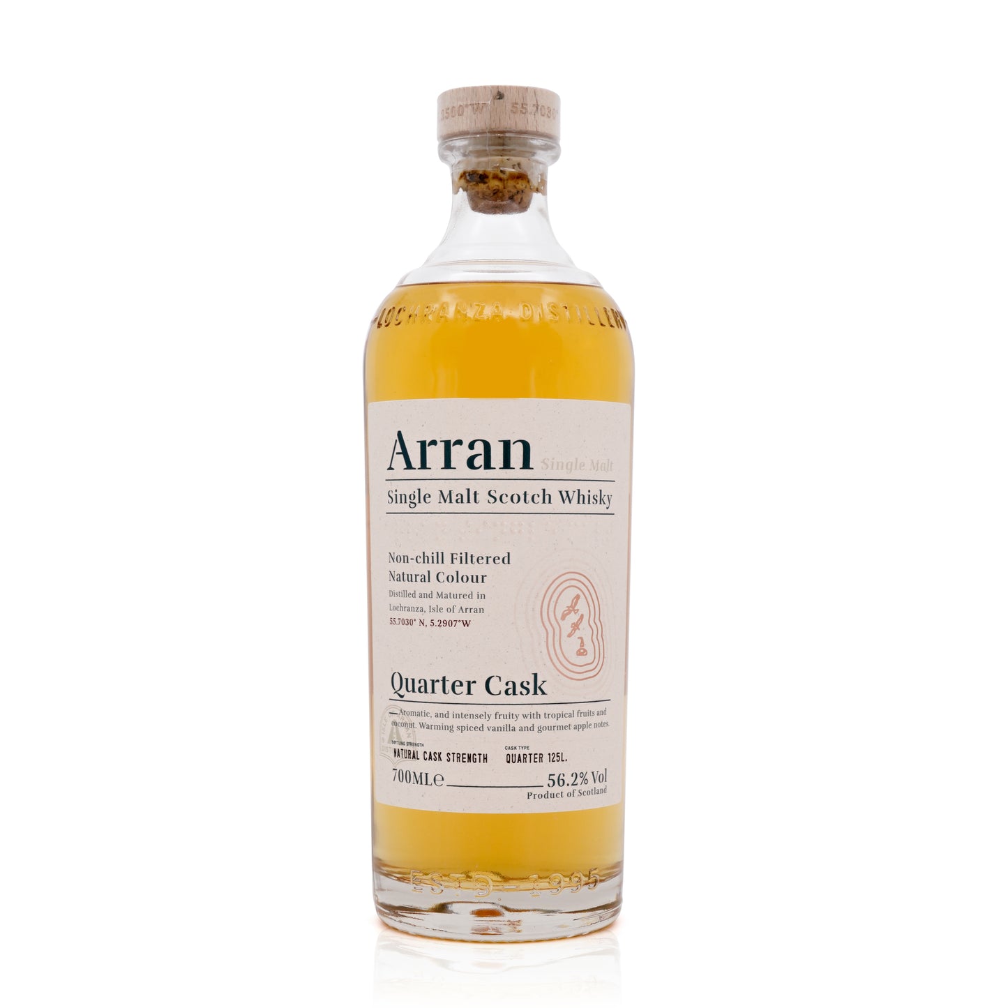 Arran Quarter Cask Single Malt Scotch Whisky 56.2% 700ml