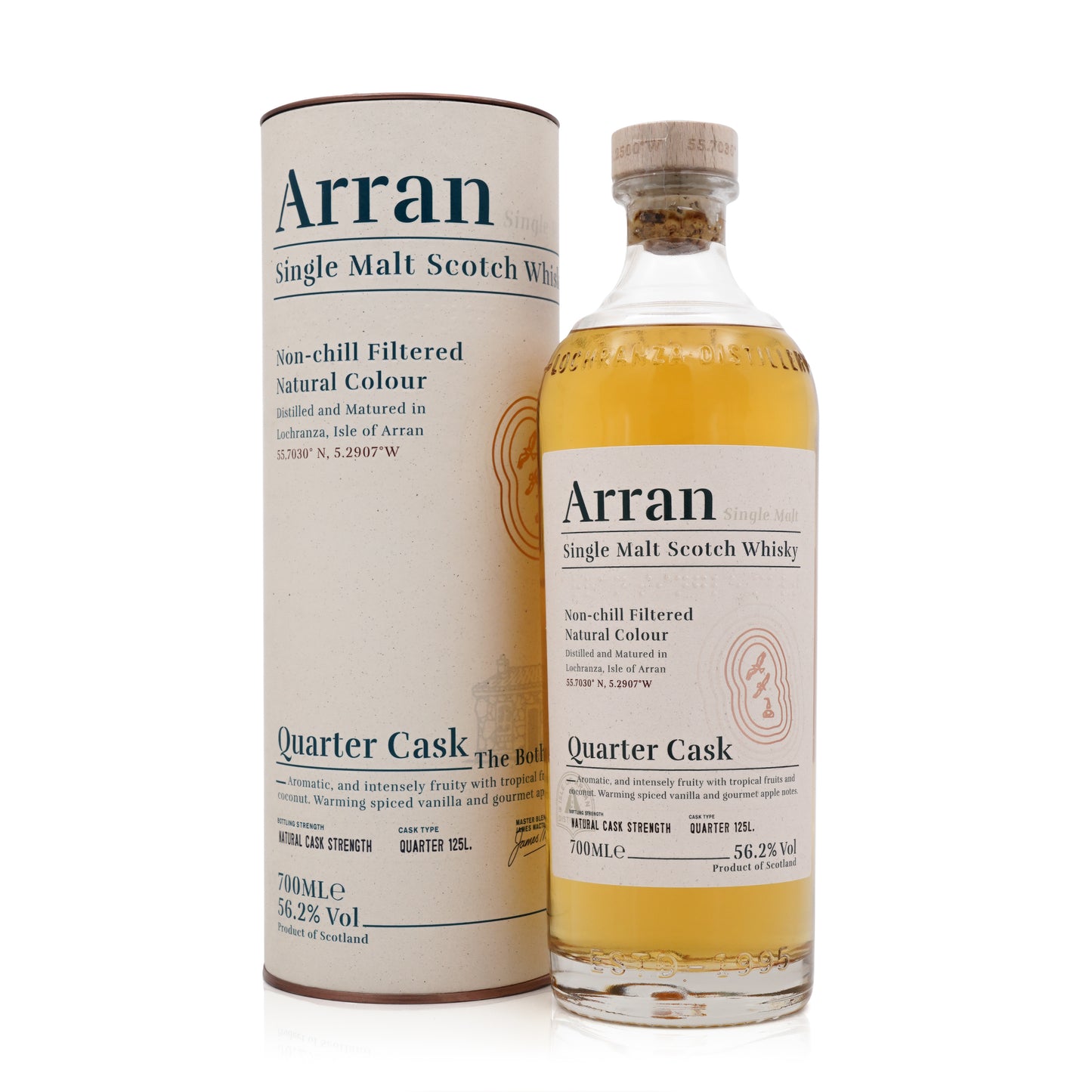 Arran Quarter Cask Single Malt Scotch Whisky 56.2% 700ml