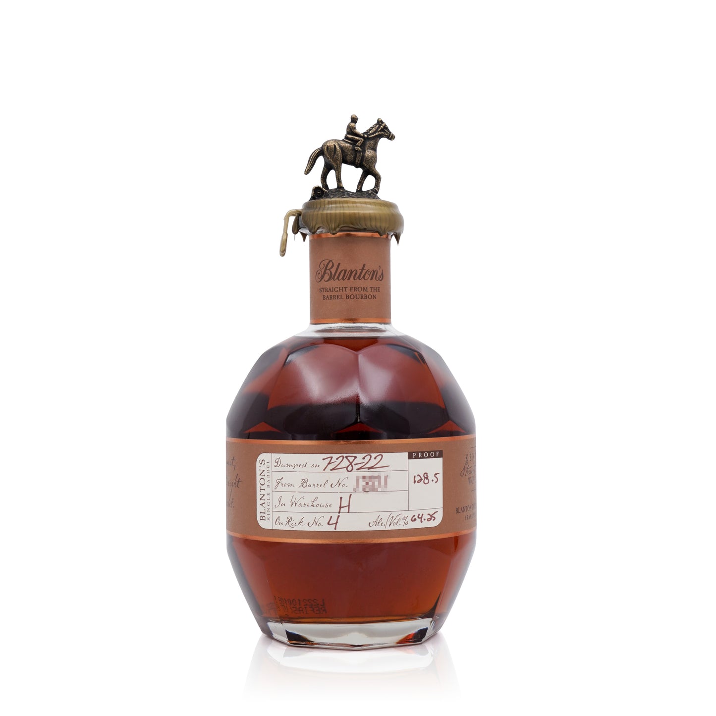 Blanton's Straight from the Barrel 64.25% 700ml