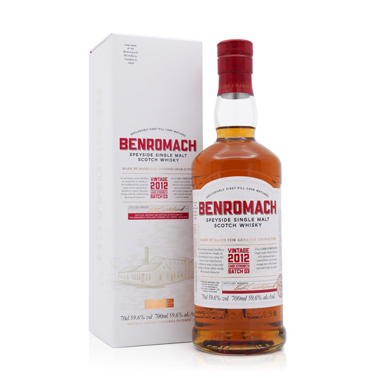 Benromach 2012/2022 10 Years Old Cask Strength Batch 3 59.6% 700ml