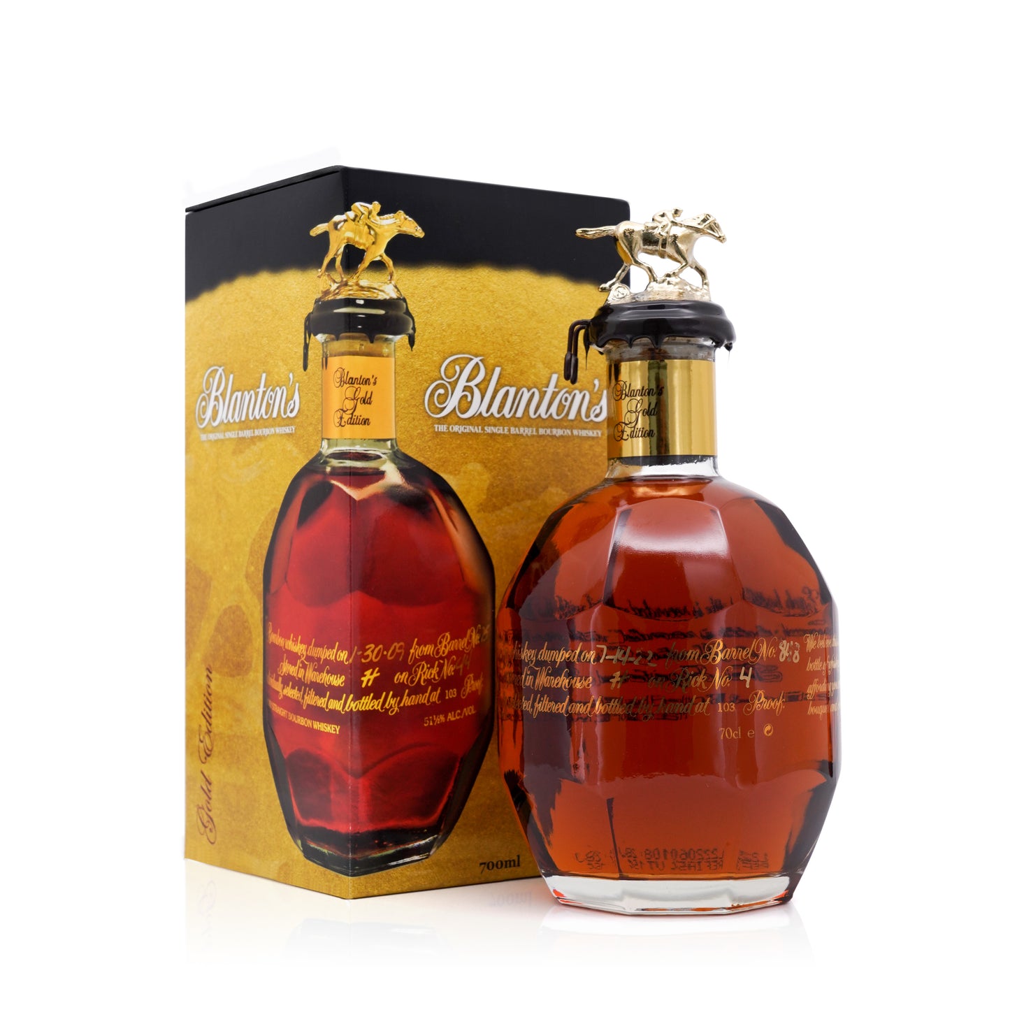 Blanton’s Gold Edition 2022 Single Barrel Bourbon Whiskey 51.5% 700ml