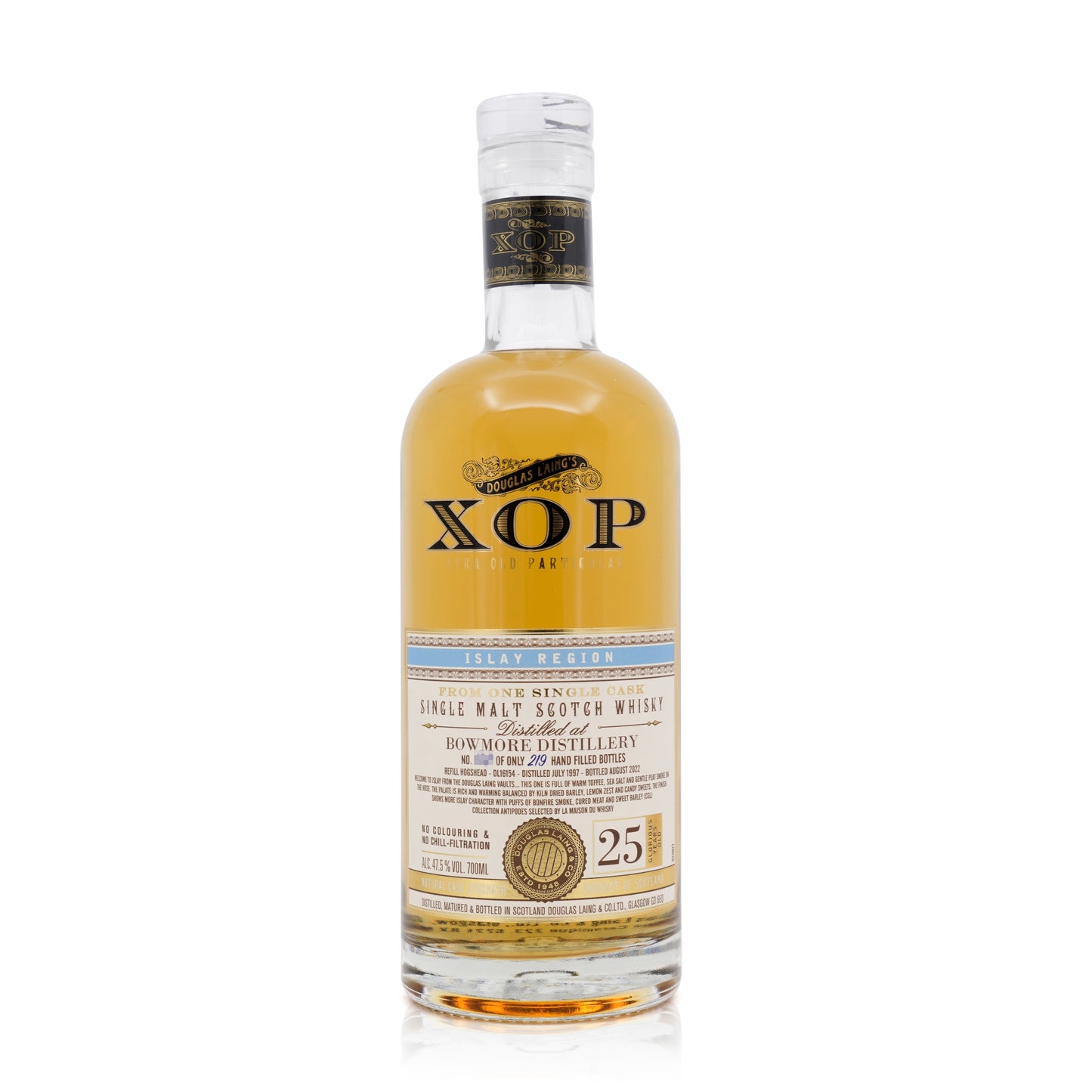 Bowmore 25 Years Old 1997 Antipodes D.Laing 47.5% 700ml