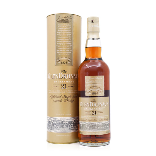 Glendronach 21 Years Old Parliament Highland Single Malt Scotch Whisky 2022 48% 700ml