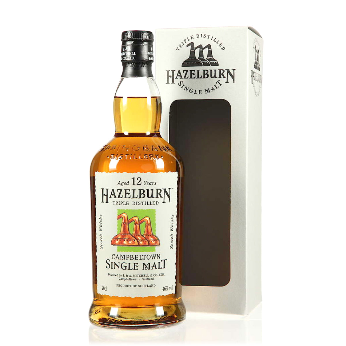 Hazelburn 12 Years Old Triple Distilled 46% 700ml